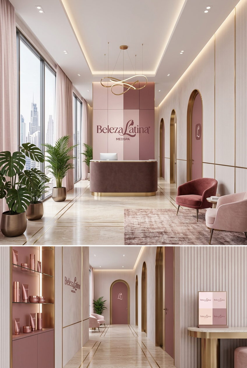 Reception of Belleza Latina Med Spa